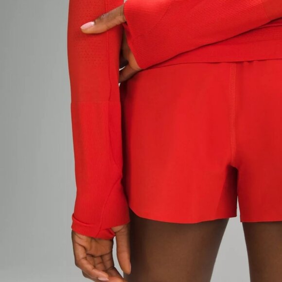 Swiftly Tech Long-Sleeve Shirt 2.0 Hip Length Hot Heat - Picture 5 of 13